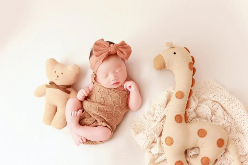 平邑宝宝发型女绑扎方法